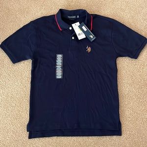NWT navy polo